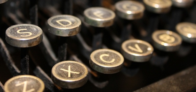 Typewriter Adaption Header