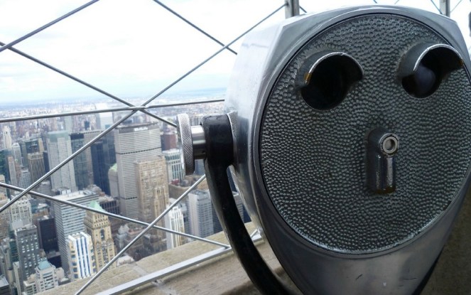 You can see the whole world from up here