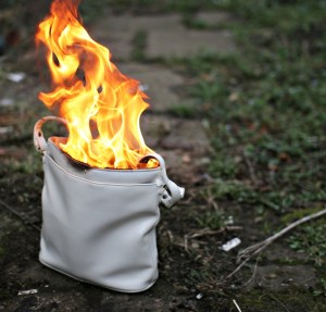 Burning Handbag