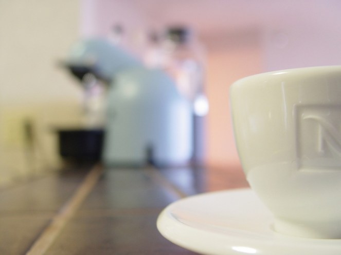 Coffee Maker and cup