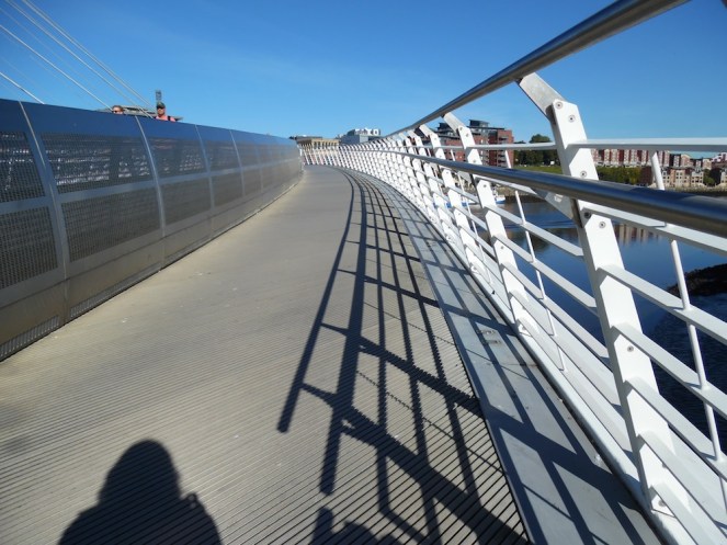 Bridge walkway and me