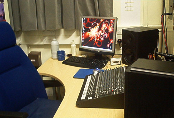 AIRS desk & computer