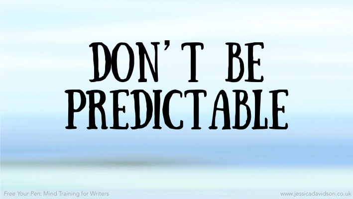 Buddhist Writing Prompt: Don’t Be Predictable – Jessica Davidson